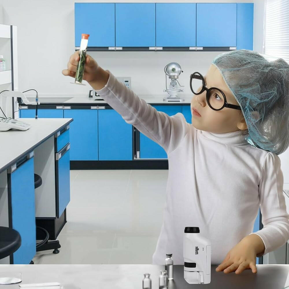 Microscope Enfants 120X – Kit d'Exploration - TopMyShop