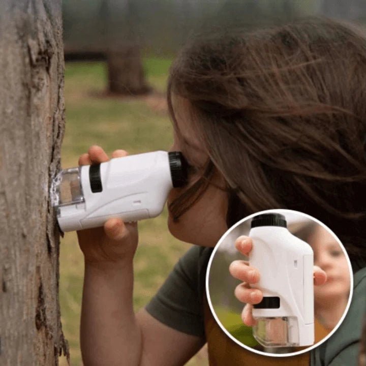 Microscope Enfants 120X – Kit d'Exploration - TopMyShop