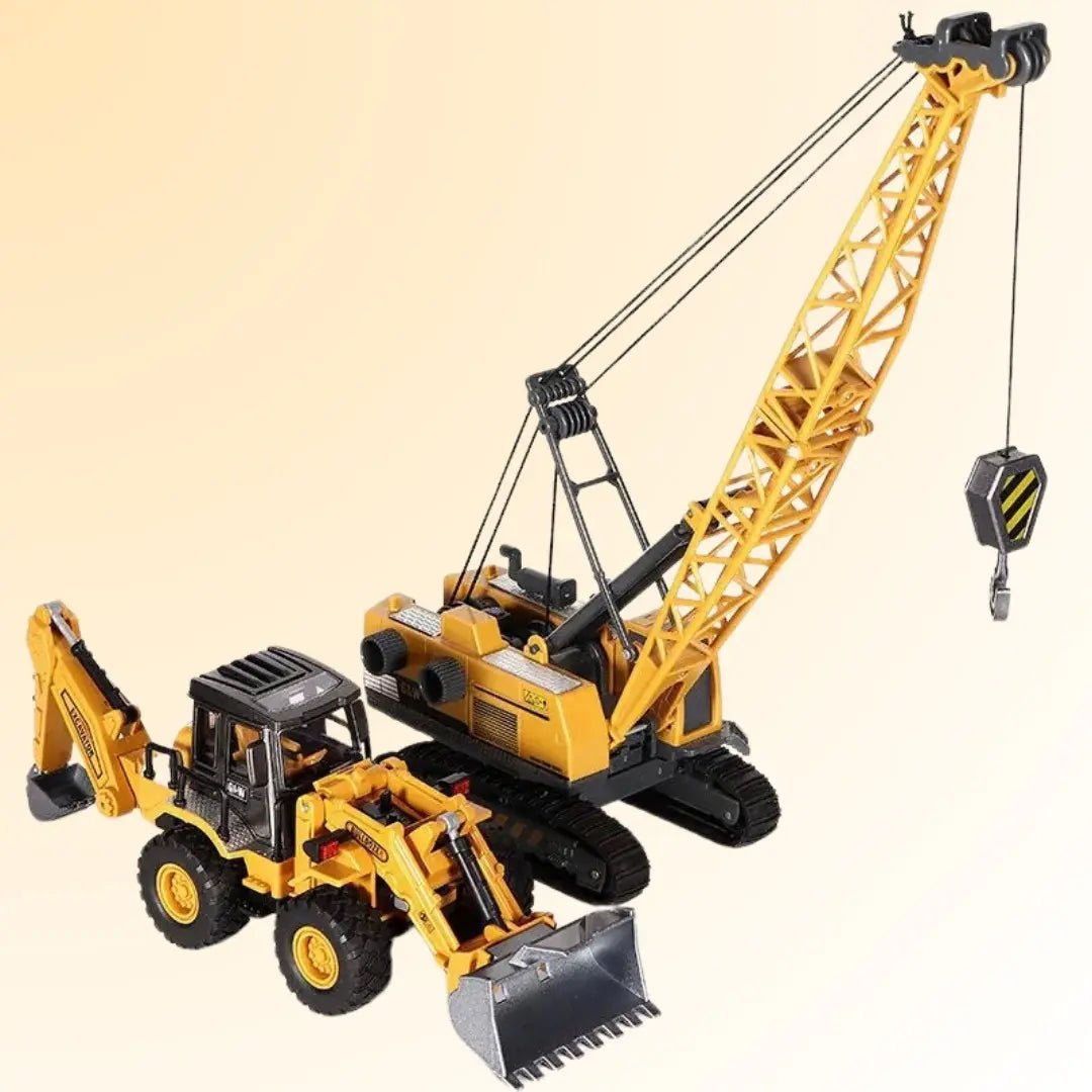 Miniatures d'Engins de Chantier Jouets - TopMyShop