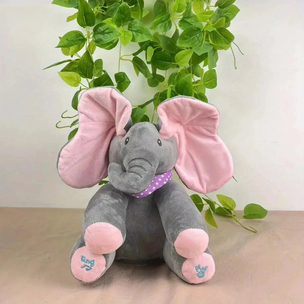 Peluche Éléphant Chantant - TopMyShop