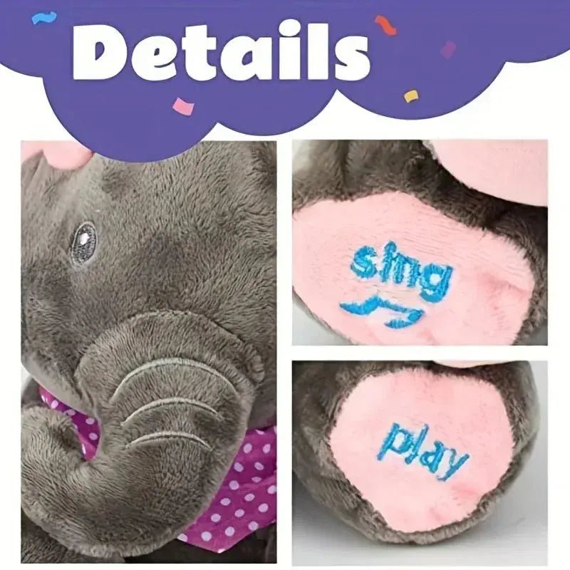 Peluche Éléphant Chantant - TopMyShop